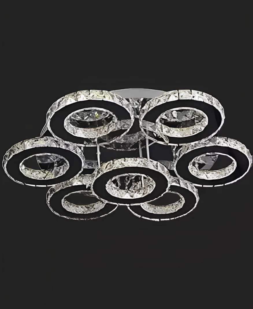 Kronleuchter Deckenleuchte Deckenlampe Wohnzimmer Crystal neu LED 65W