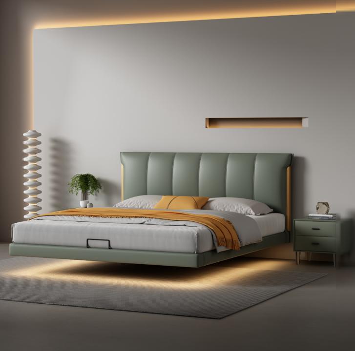 Grünes Wandbett Designer Schlafzimmer Betten Lederbetten …