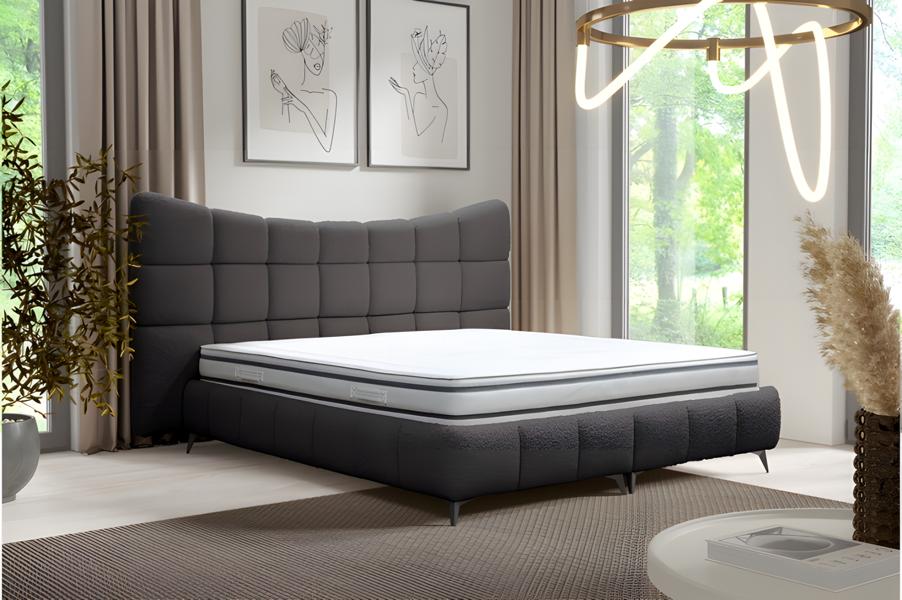 Schlafzimmer Bett Luxus Polster Design Stoff Doppel Hotel …