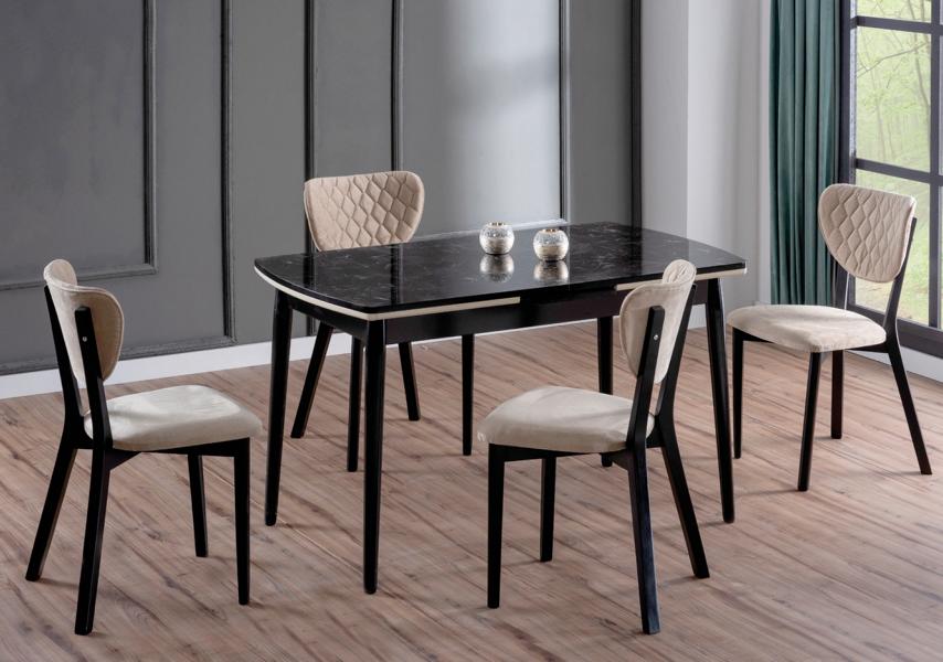 Hochwertig Komplett Esstisch 4х Stühle Luxus Esszimmer …