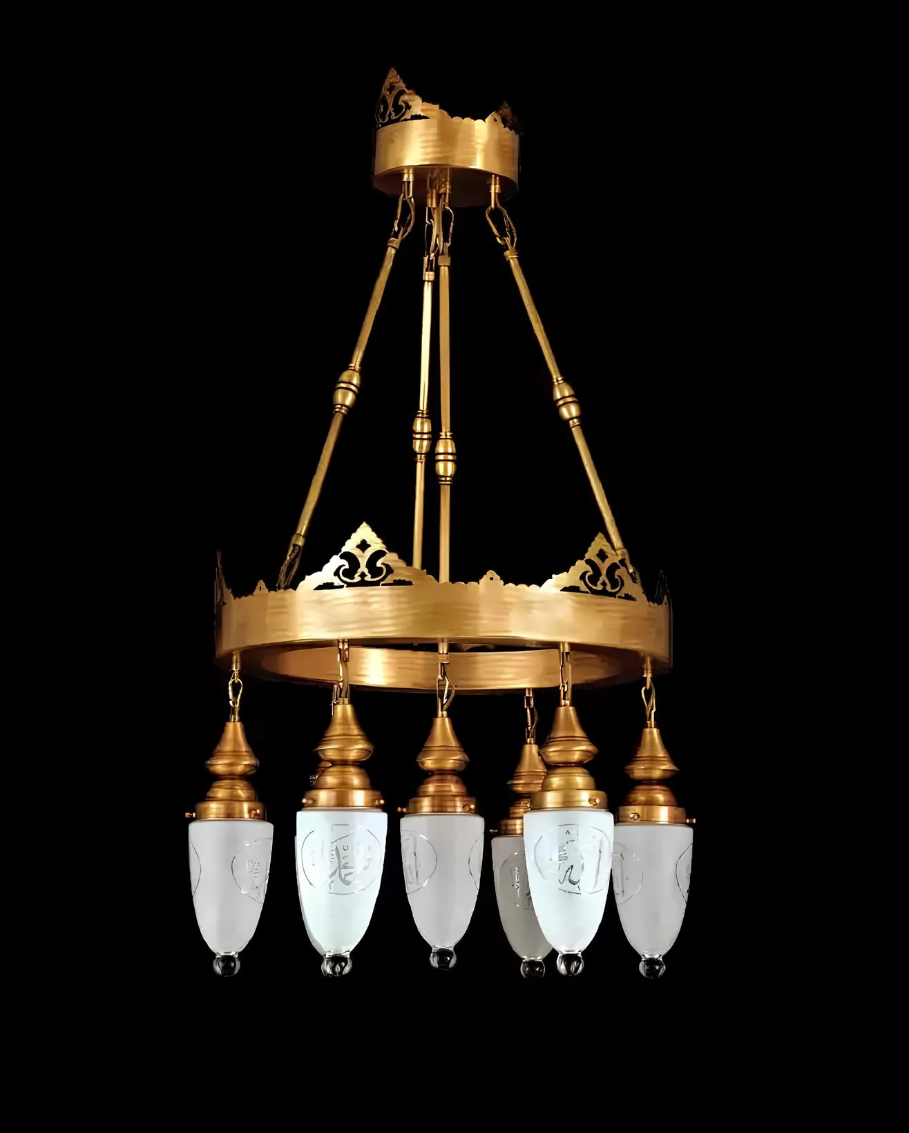 Hängeleuchte Kronleuchter Lampe Kristalllampe Deckenleuchte Lampen 60x125