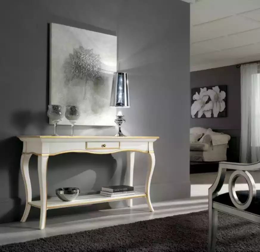Konsolentisch Tisch Konsole Klassisch Sideboard Holz Luxus …