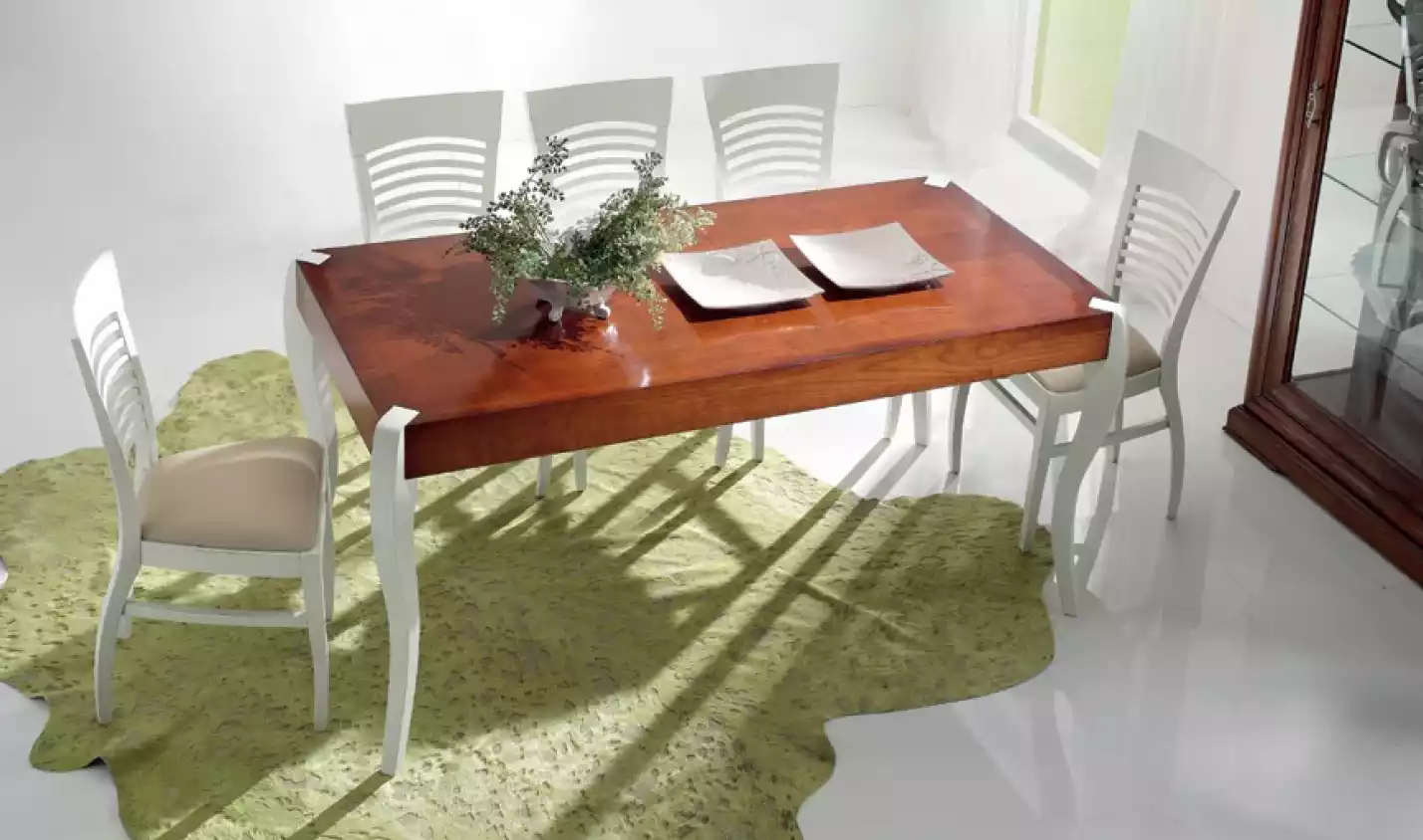 Esstisch Holz Esszimmer Tisch Rechteckig Italienische Möbel …