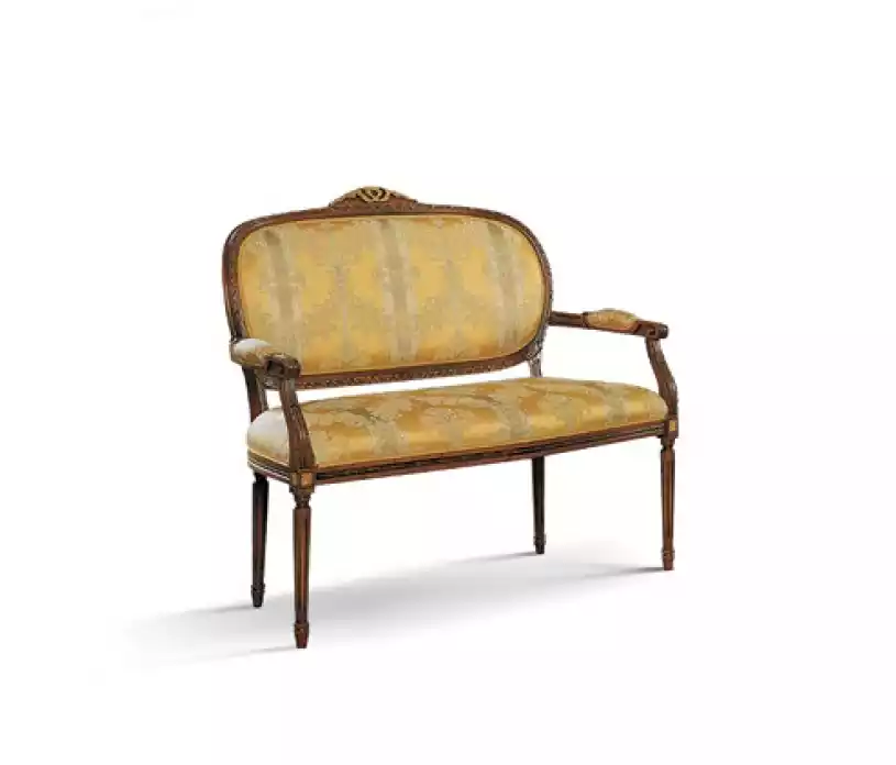 Sitzbank Klassischer Gelb Hocker Retro Wohnzimmer Luxus …