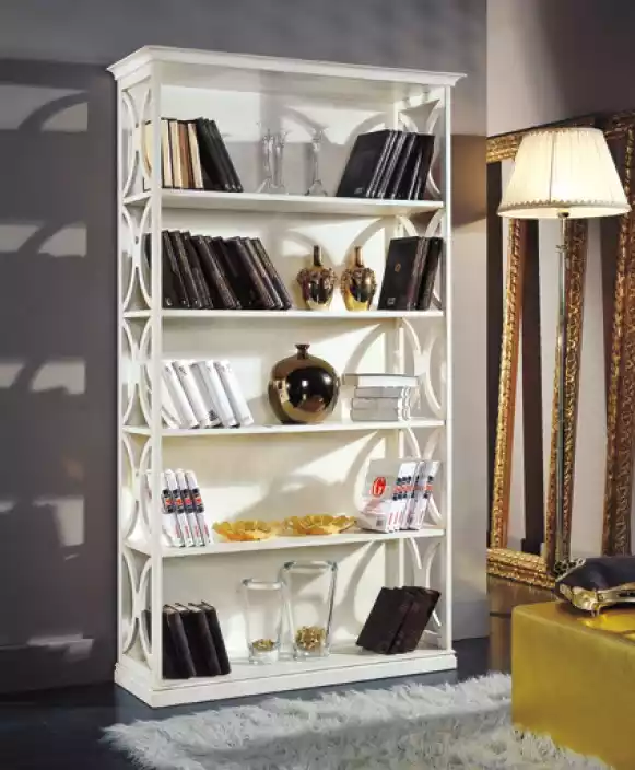 Bücherregal Klassischer Holz Regal Schrank Büro Einrichtung …