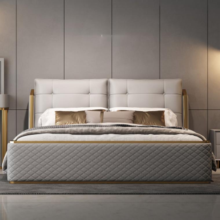 Designer Weißes Schlafzimmer Bett Luxus Doppelbetten …